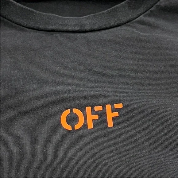 Off-White x Vlone Black Long Sleeve Shirt (Rare!)